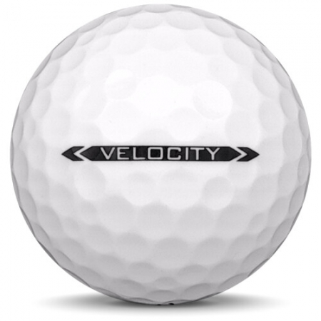 Golfbollen Titleist Velocity i årsmodell 2025.