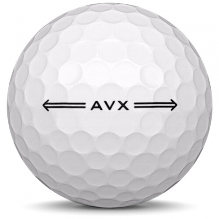 Golfbollen Titleist AVX i årsmodell 2023.