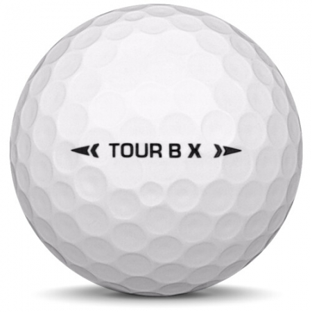 Golfbollen Bridgestone Tour B X i årsmodell 2023.