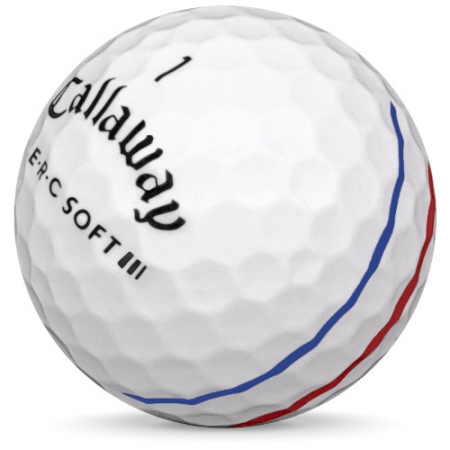 Golfbollen Callaway ERC Soft i årsmodell 2024.