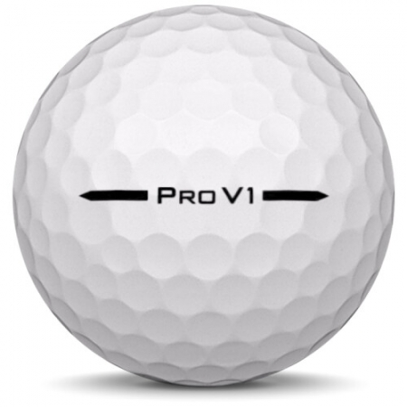 Golfbollen Titleist Pro V1 i årsmodell 2025.