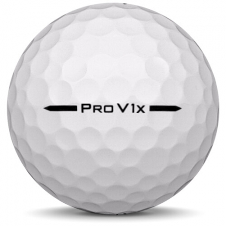 Golfbollen Titleist Pro V1x i årsmodell 2025.