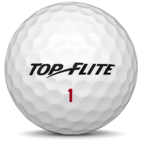 Golfboll av modellen Others Top-Flite Mix i vit färg