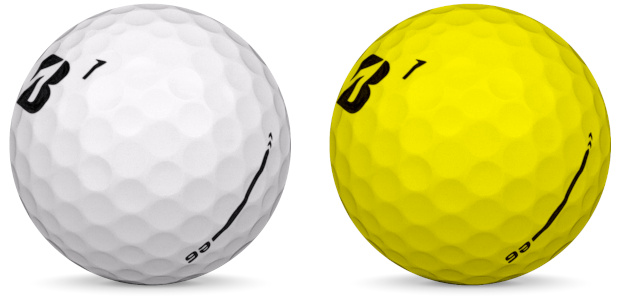 Bridgestone E6 golfbollar i olika färger