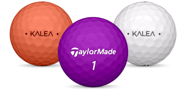 TaylorMade Kalea golfbollar i olika färger